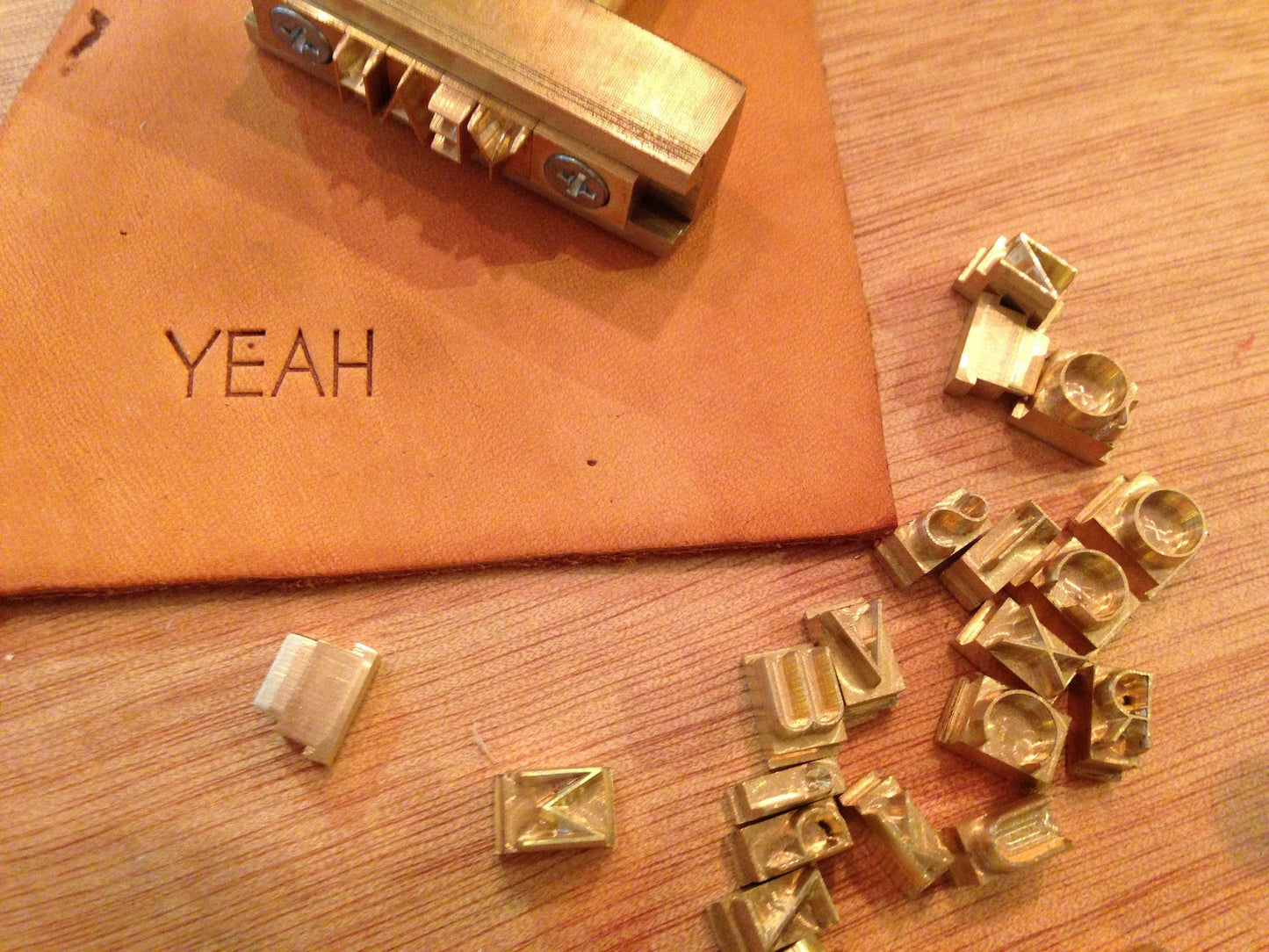 Initials Embossing