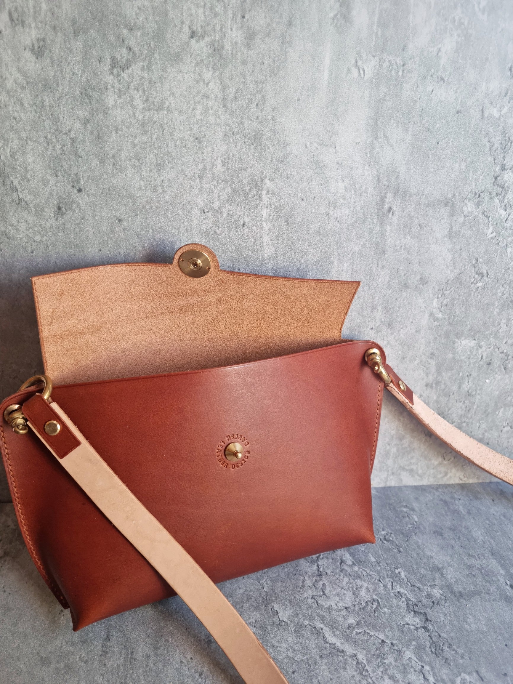Leather Envelope Crossbody Bag PDF Pattern/leather Purse 