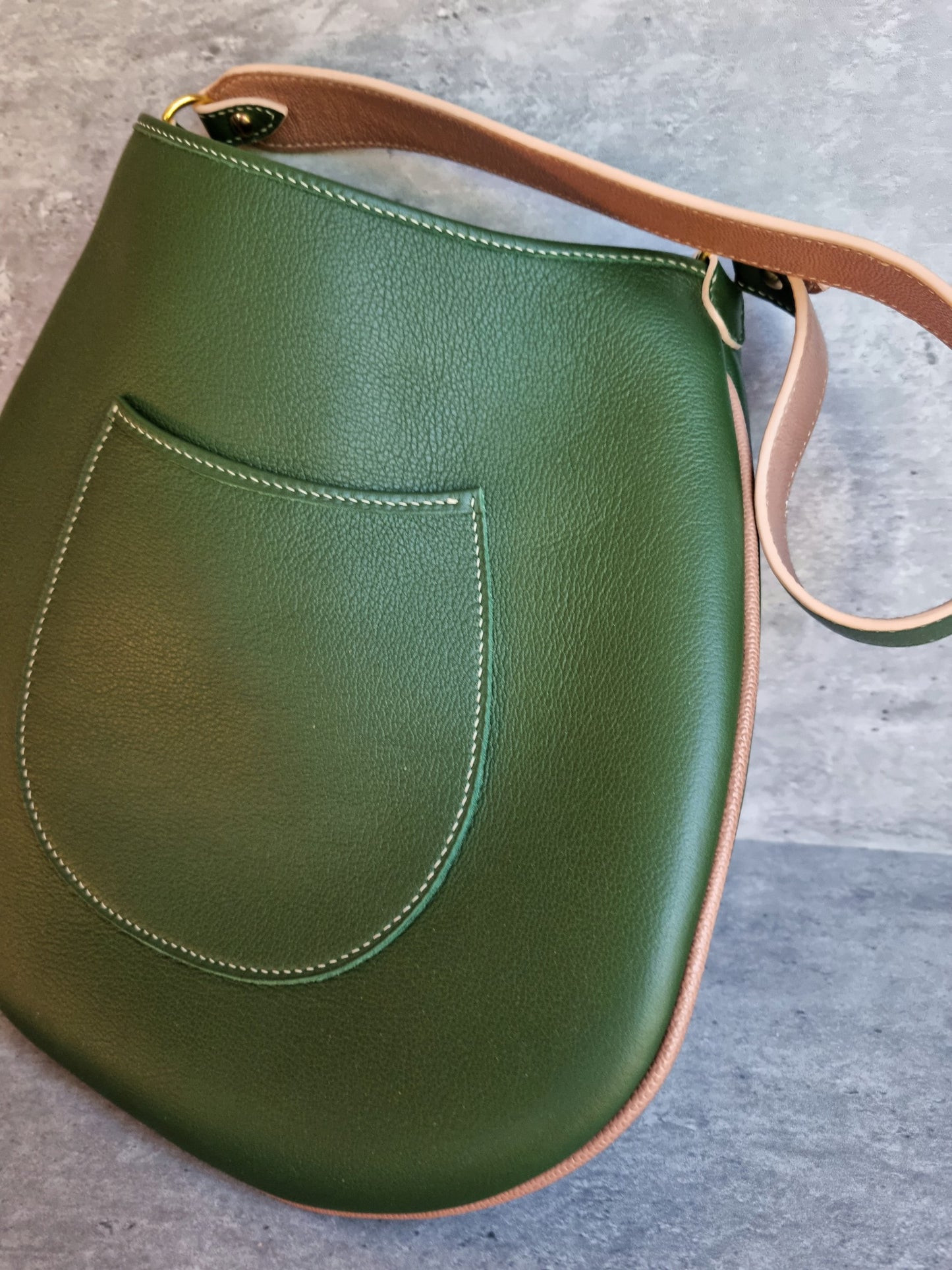 The Hobo handbag | DIY | Pattern Pdf | Leather craft template – Danesh ...