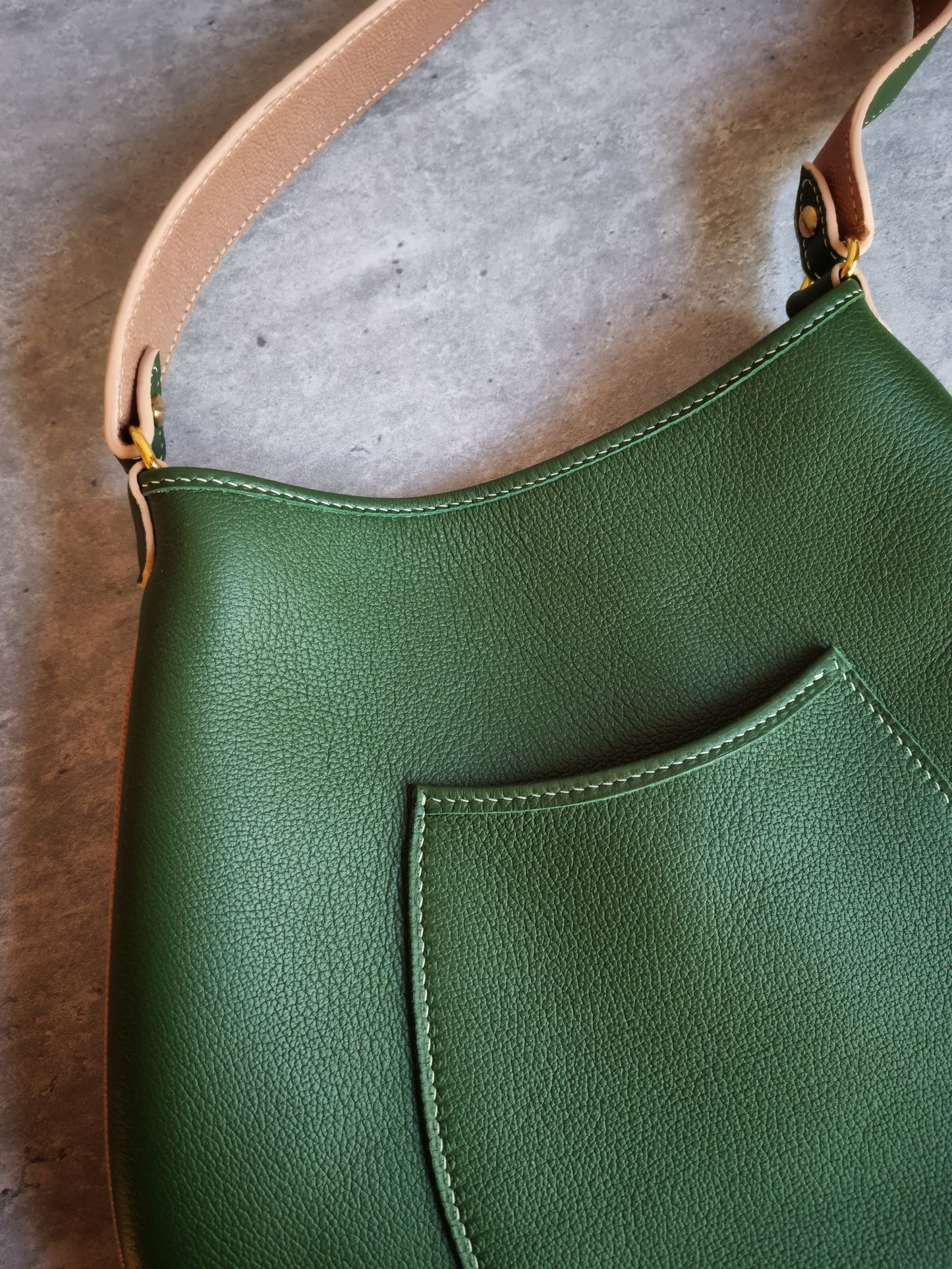 The Hobo handbag | DIY | Pattern Pdf | Leather craft template