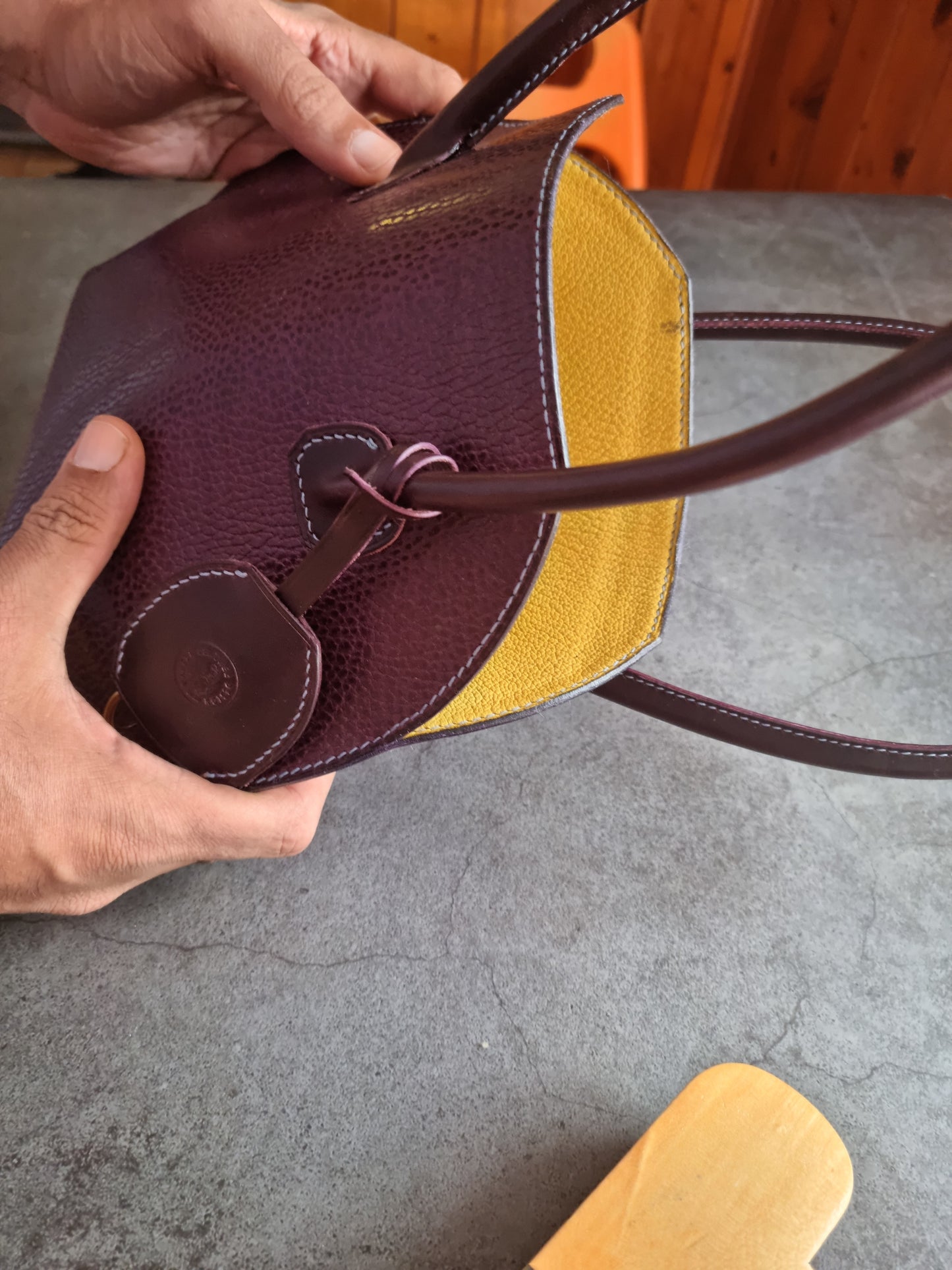 The Auster handbag | Pattern | Template | Pdf