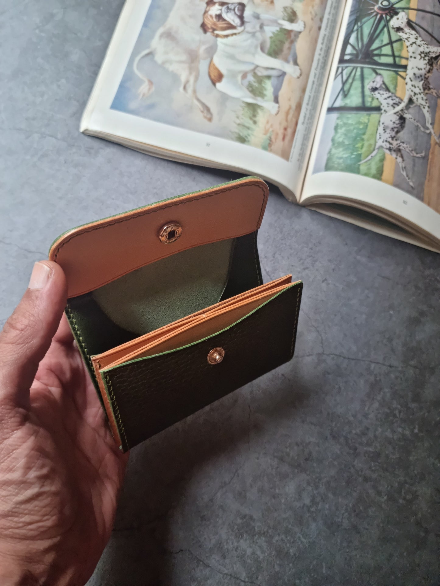 The Jackpot flap wallet - Leather craft pattern | DIY | Pdf template