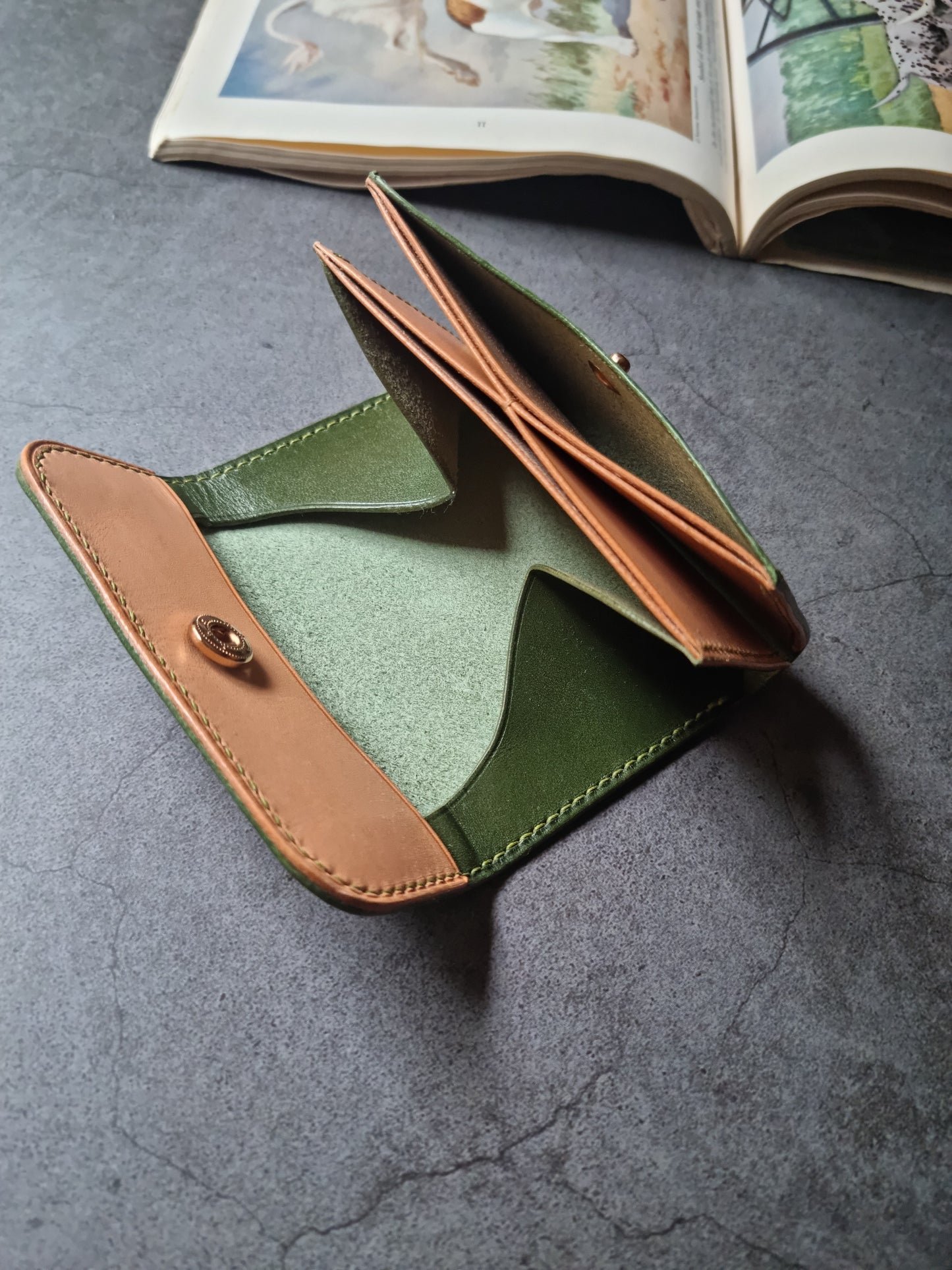 The Jackpot flap wallet - Leather craft pattern | DIY | Pdf template