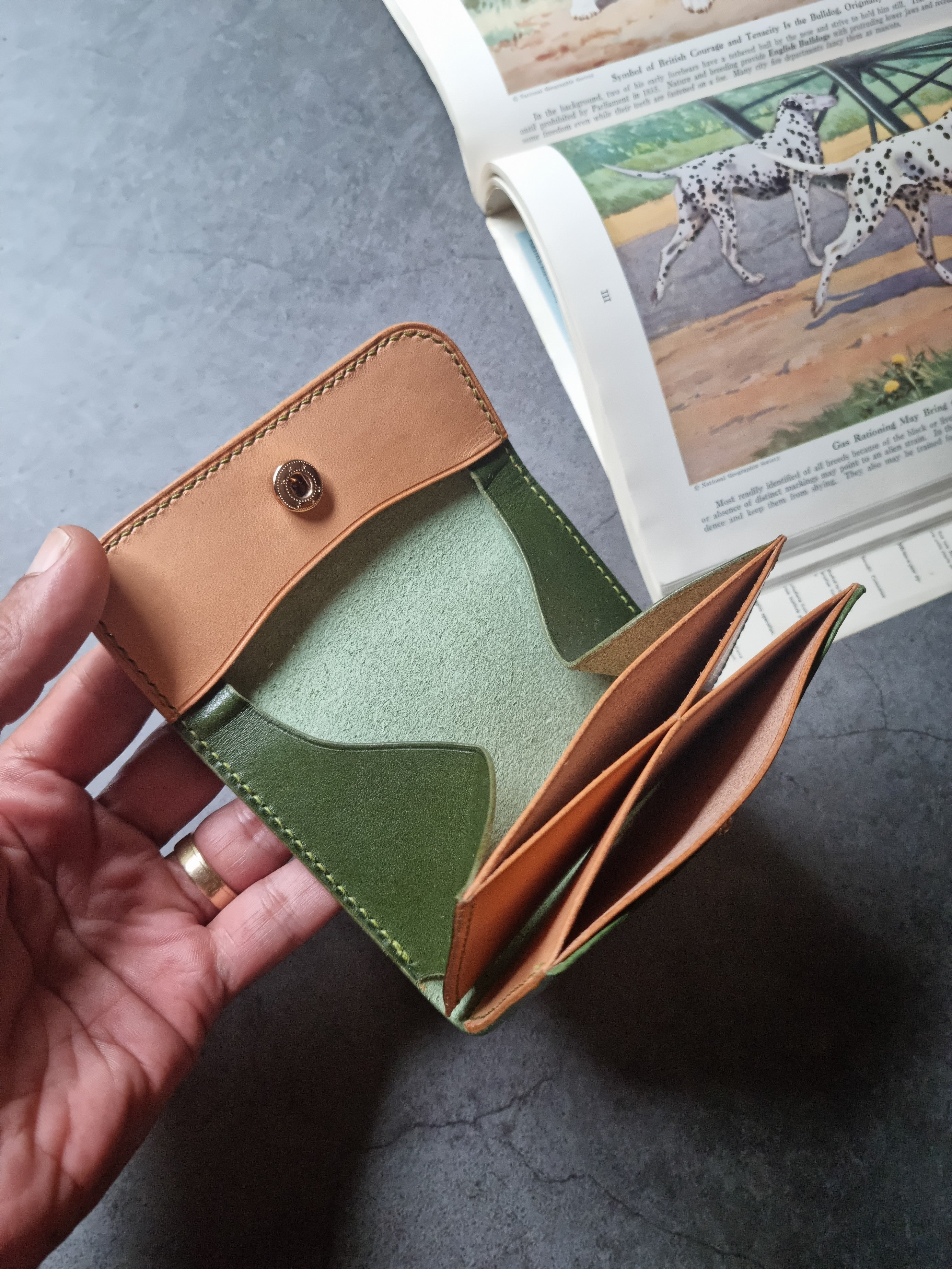 Folded Leather Purse - Random Acts of Kindness