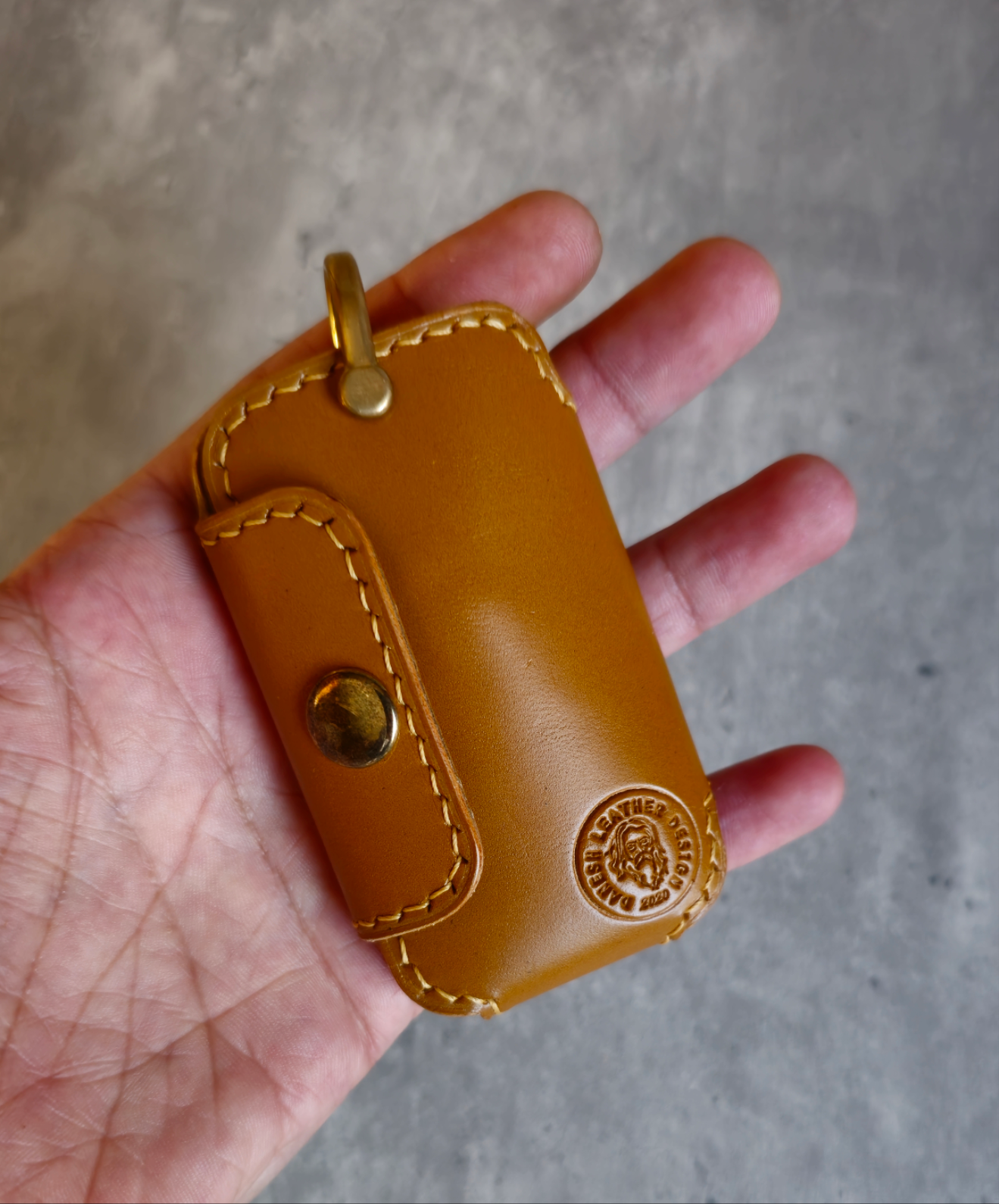 Duo key case | DIY | Pattern Pdf | Leathercraft template