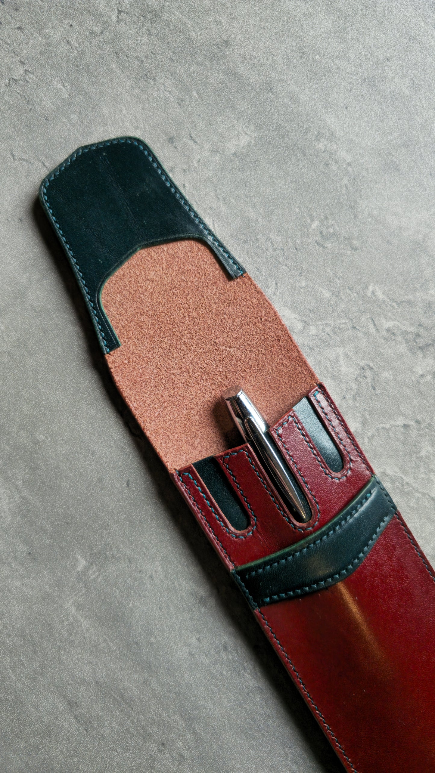 Kasetina pencil case - DIY - Pattern Pdf | Leather craft template