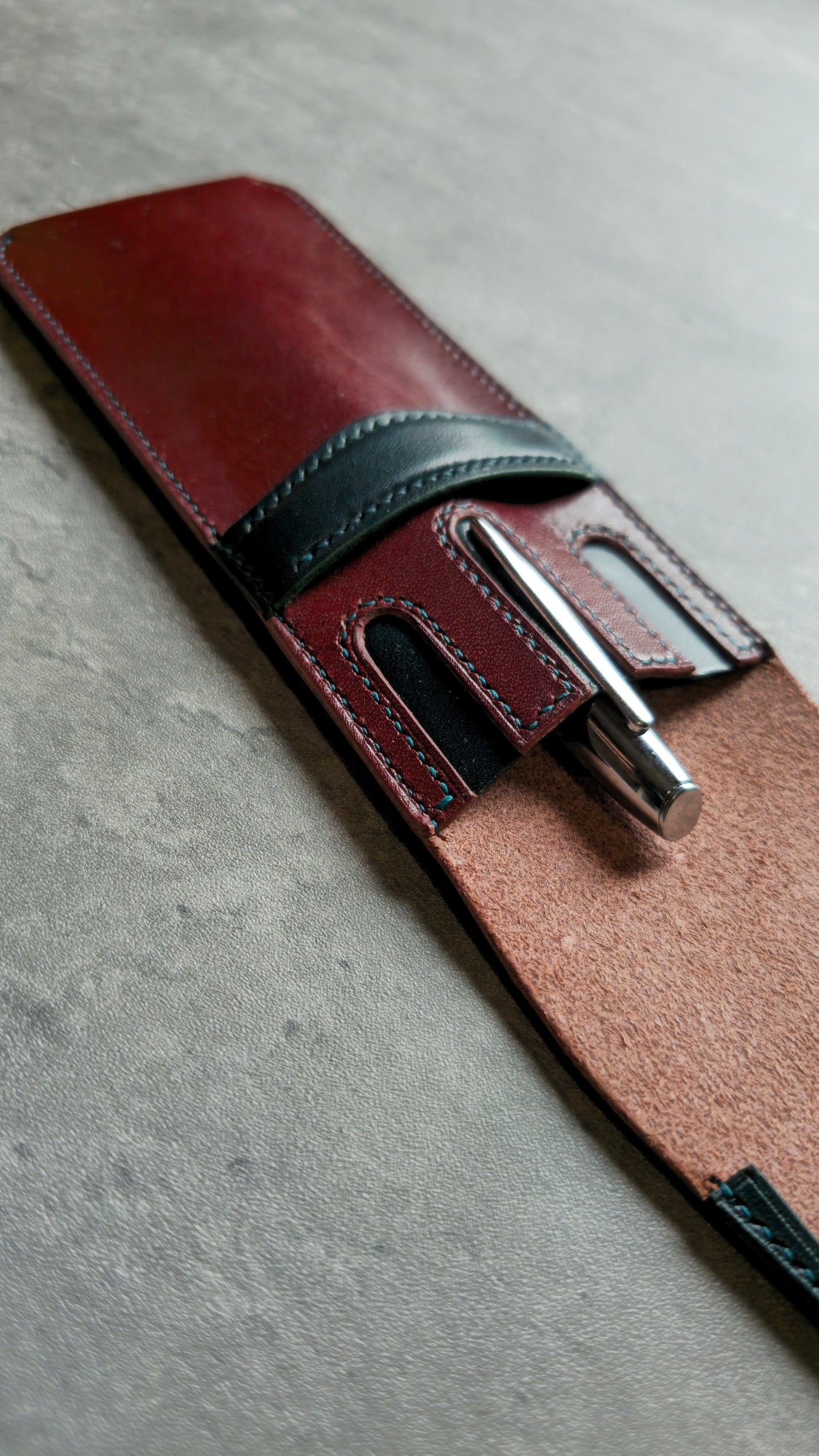 Kasetina pencil case - DIY - Pattern Pdf | Leather craft template