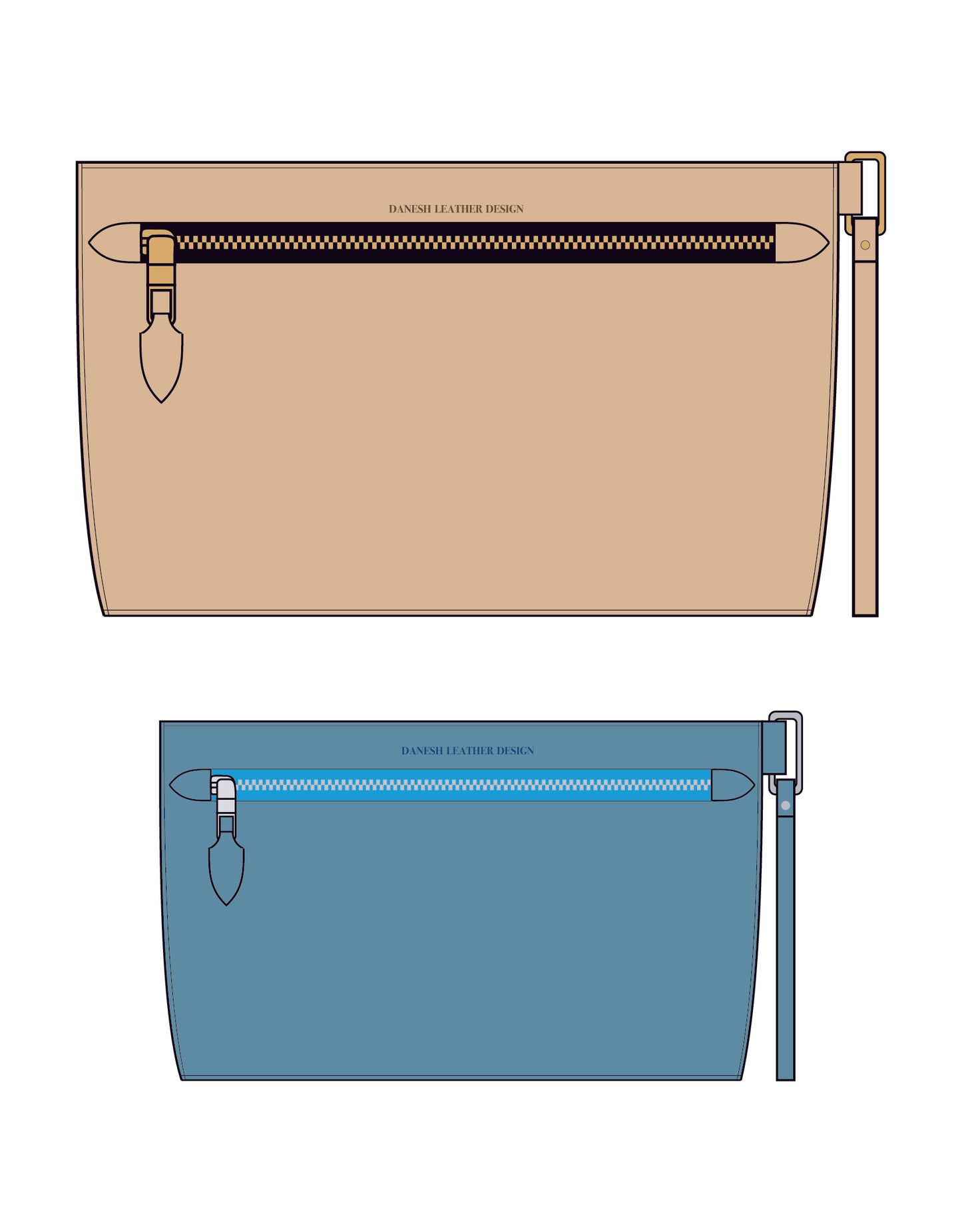 The ZipLocker Toiletry bag | Pdf Pattern | Template | DIY