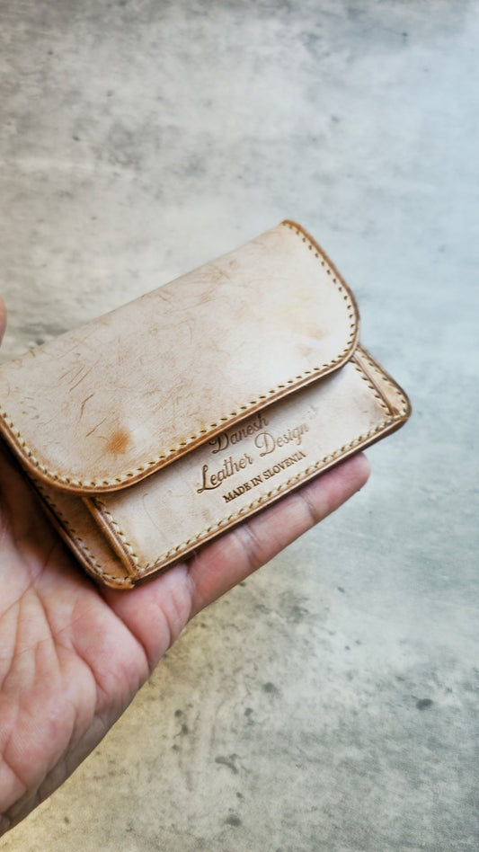 The Ragnar mini wallet | DIY | Pattern Pdf | Leather craft template