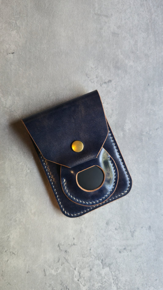 Flaptag wallet + bonus Airtag case - DIY - Pattern Pdf | Leather craft template