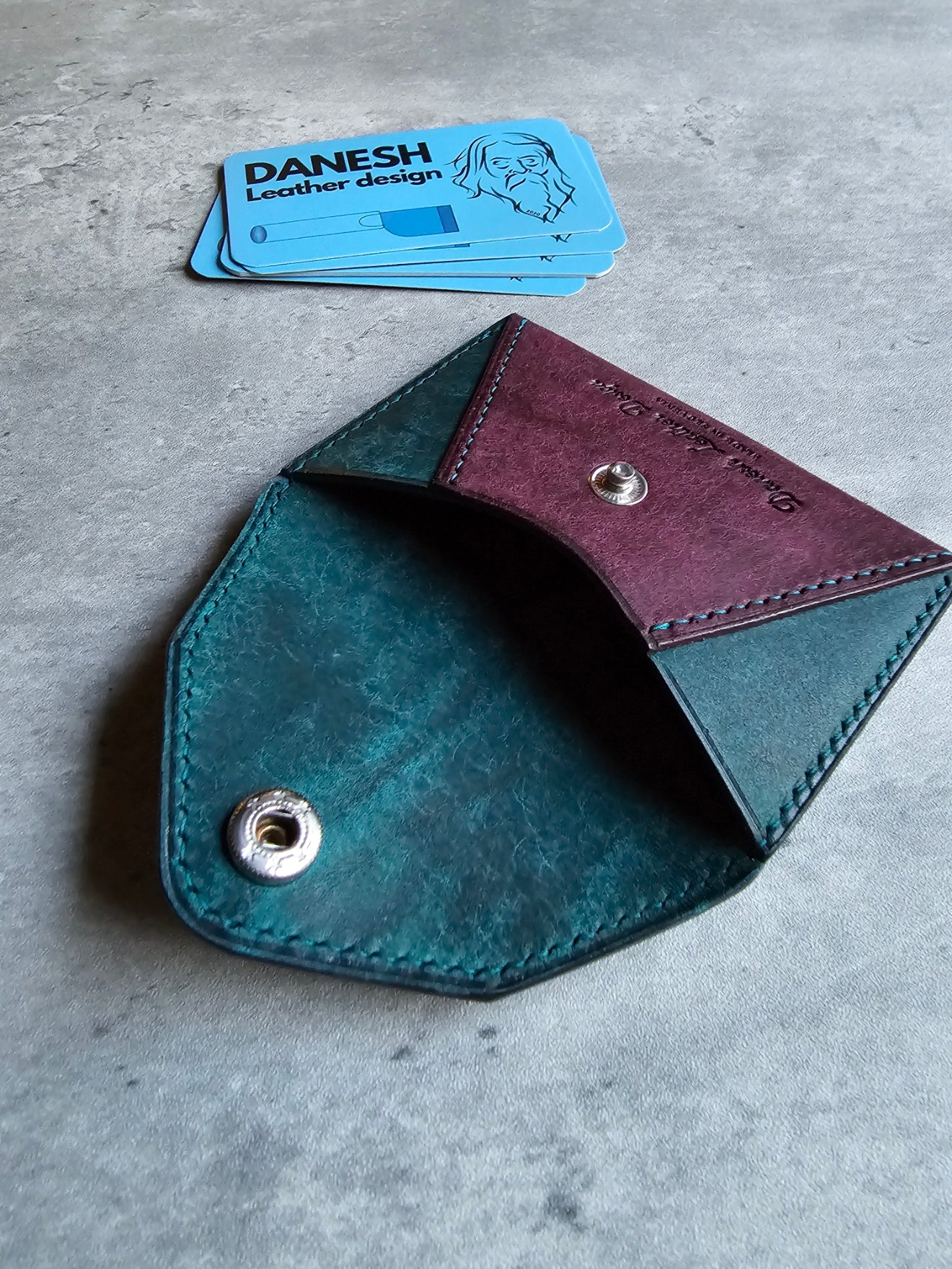 Jorid - Envelope wallet | DIY | Pattern Pdf | Leather craft template
