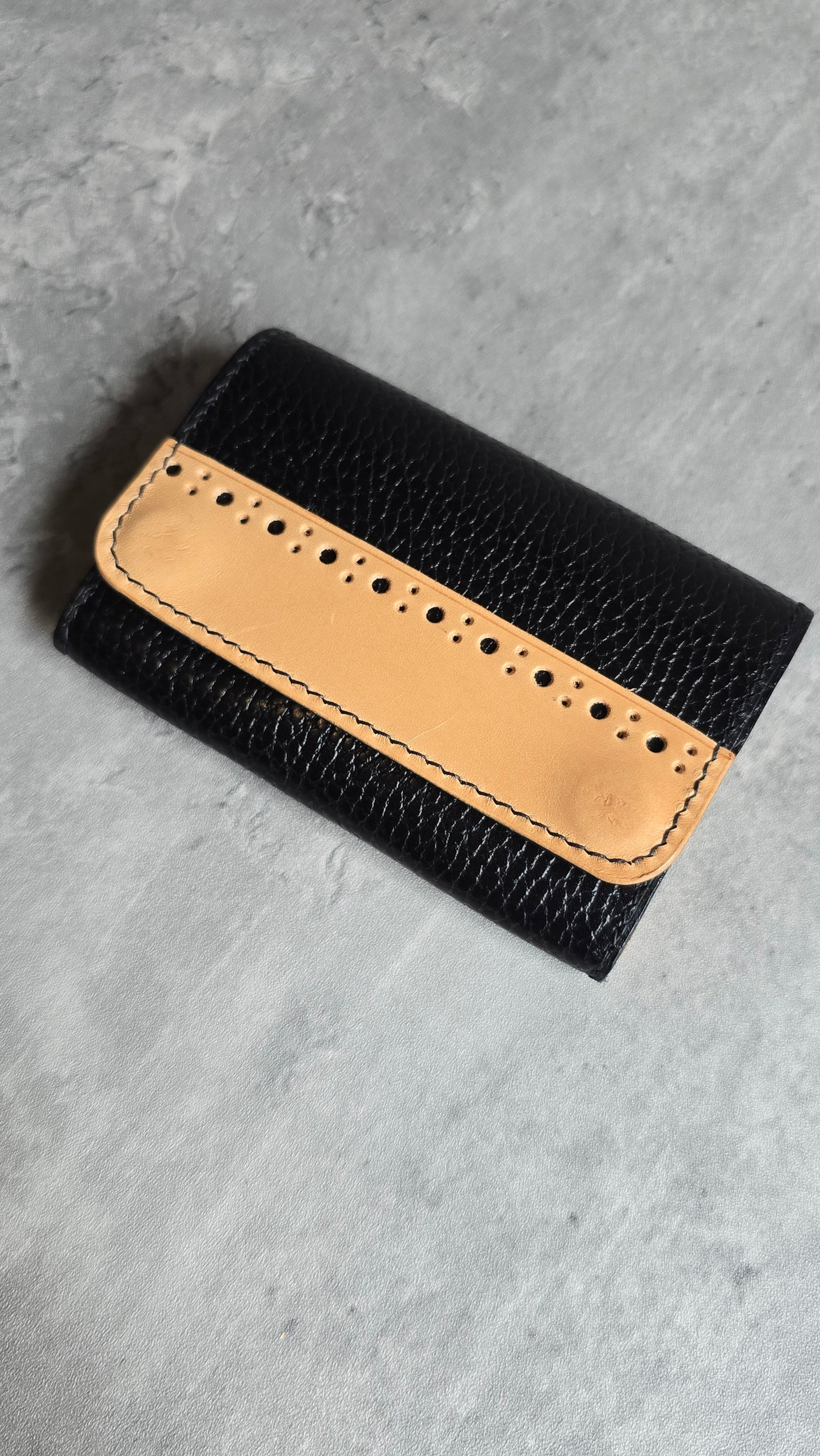 The Königsgold Wallet/Purse - DIY - Pattern Pdf | Leather craft template