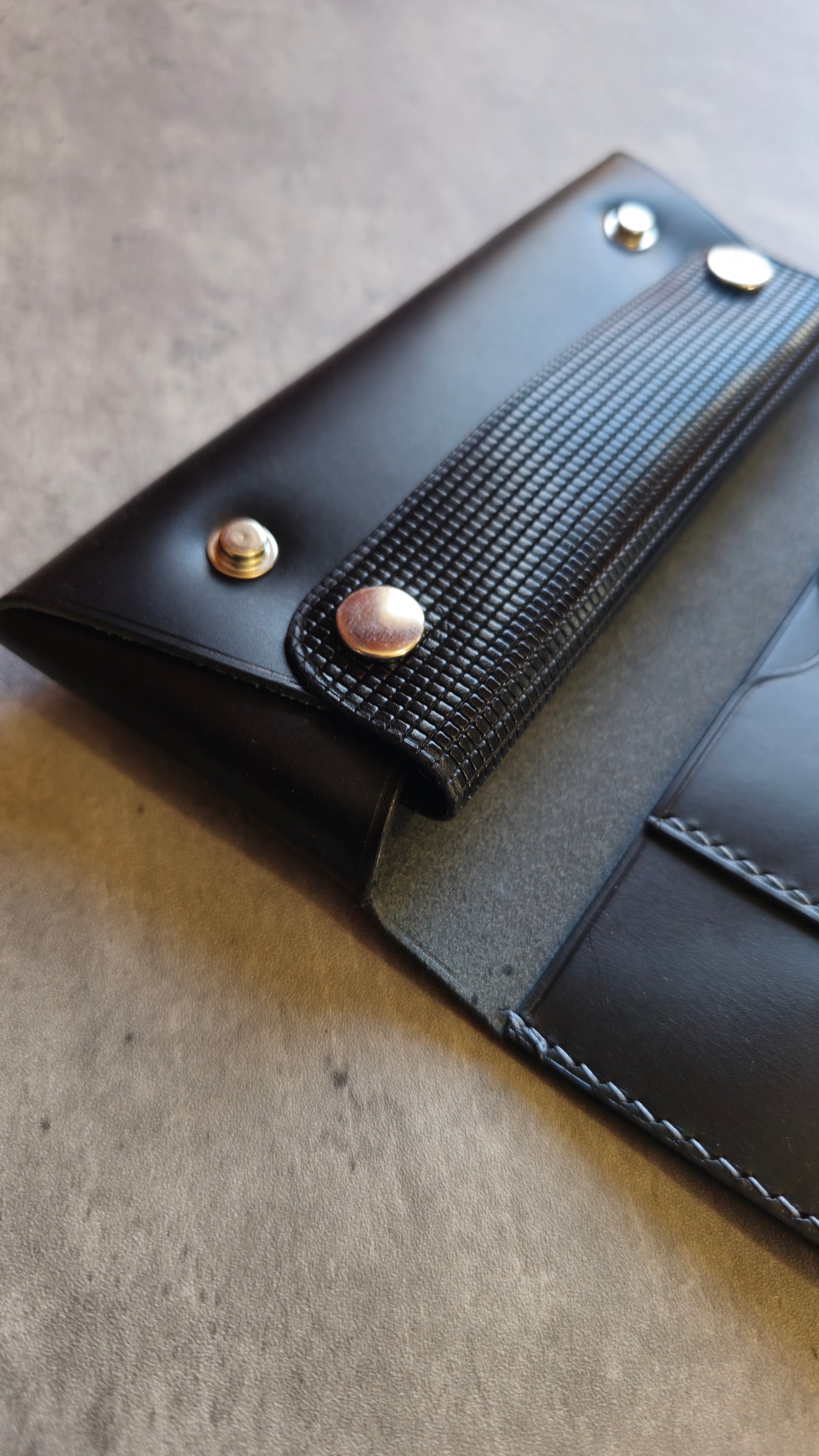 Selene long wallet - DIY - Pattern Pdf | Leather craft template