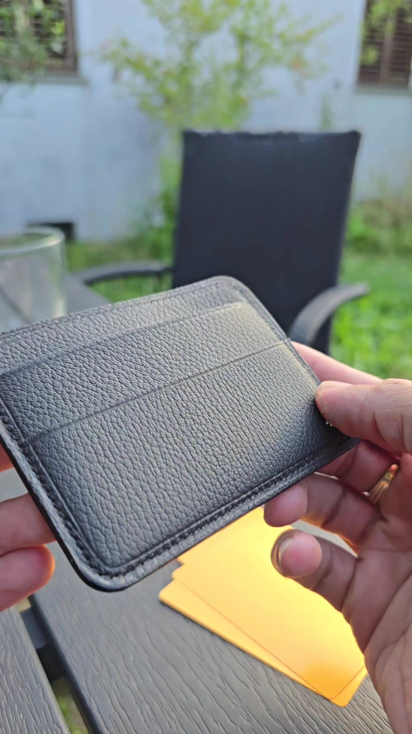 The Balder half wallet | DIY | Pattern Pdf | Leather craft template