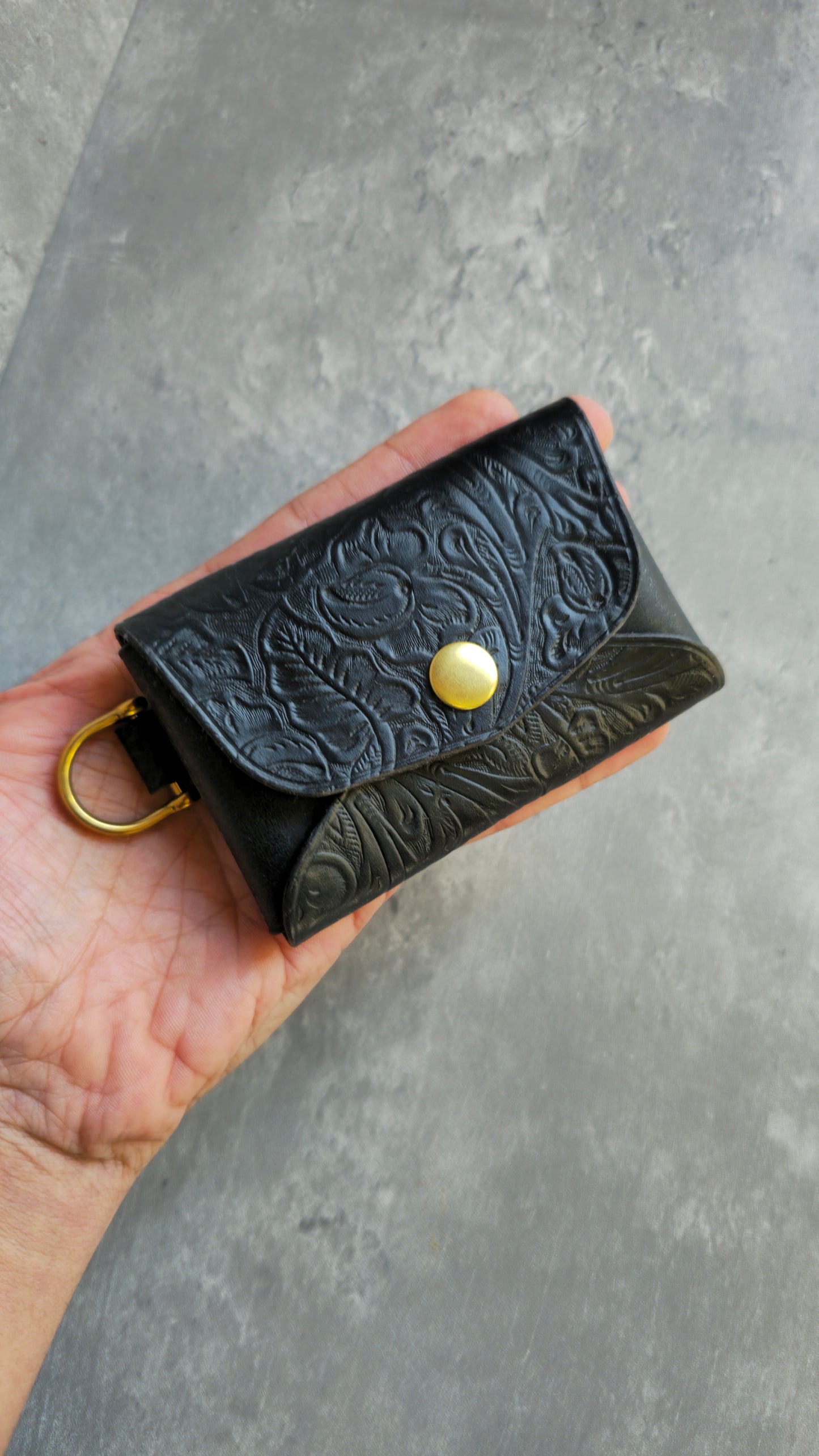 Viggo mini wallet - DIY - Pattern Pdf | Leather craft template