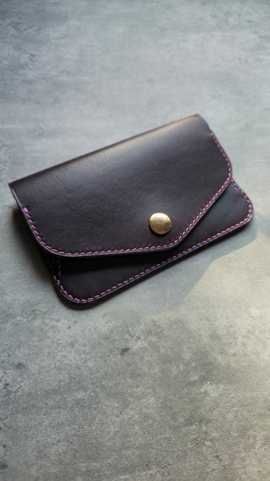 Cheryl envelope mid wallet | DIY | Pattern Pdf | Leathercraft template