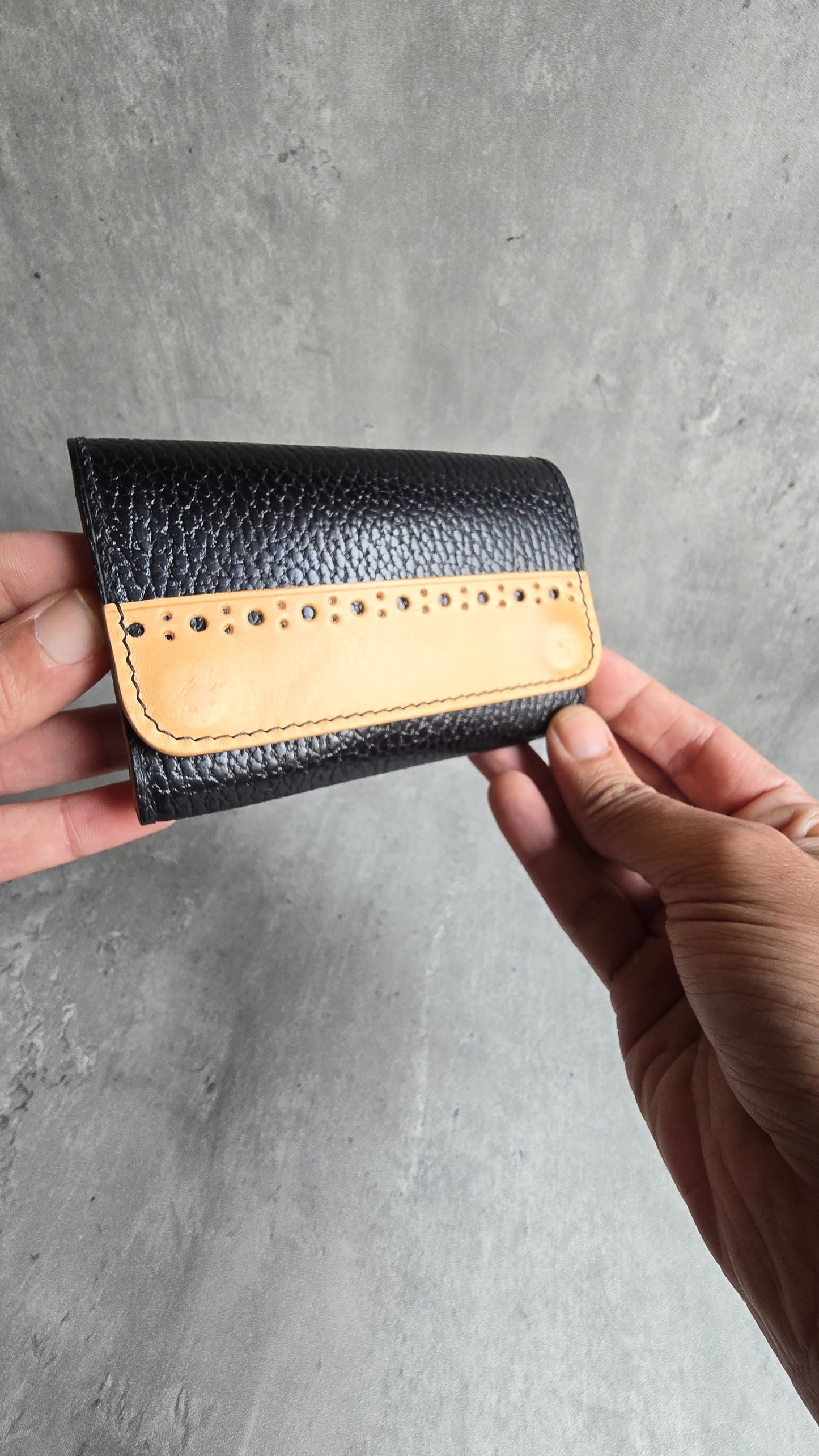 The Königsgold Wallet/Purse - DIY - Pattern Pdf | Leather craft template