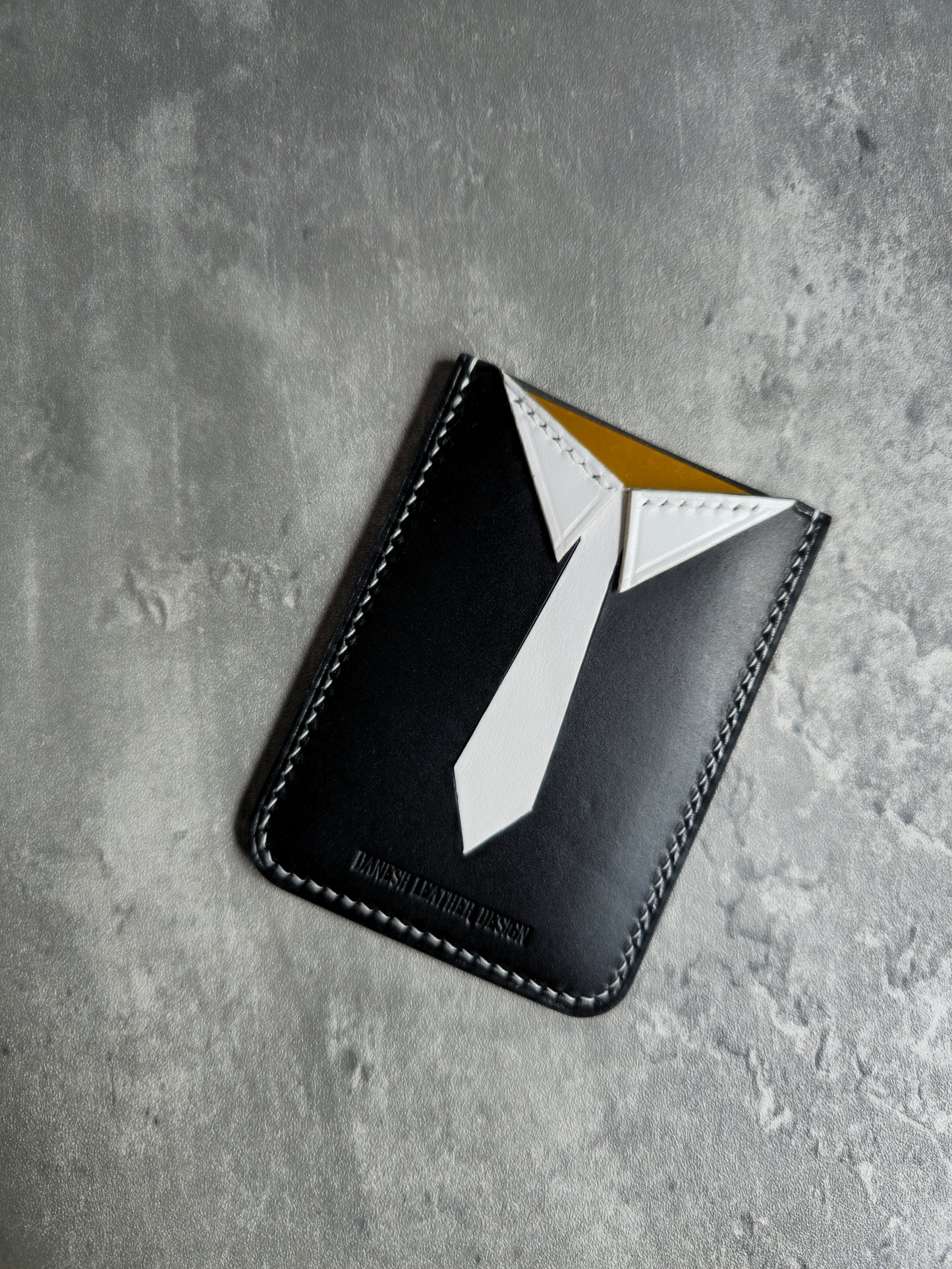 Frakki card holder | DIY | Pattern Pdf | Leather craft template