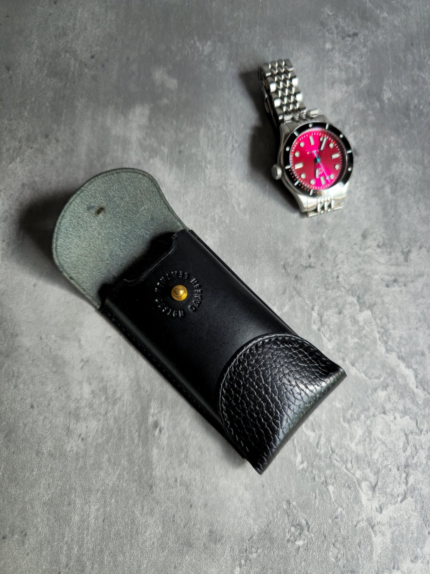 Urđr watch case | DIY | Pattern Pdf | Leather craft template