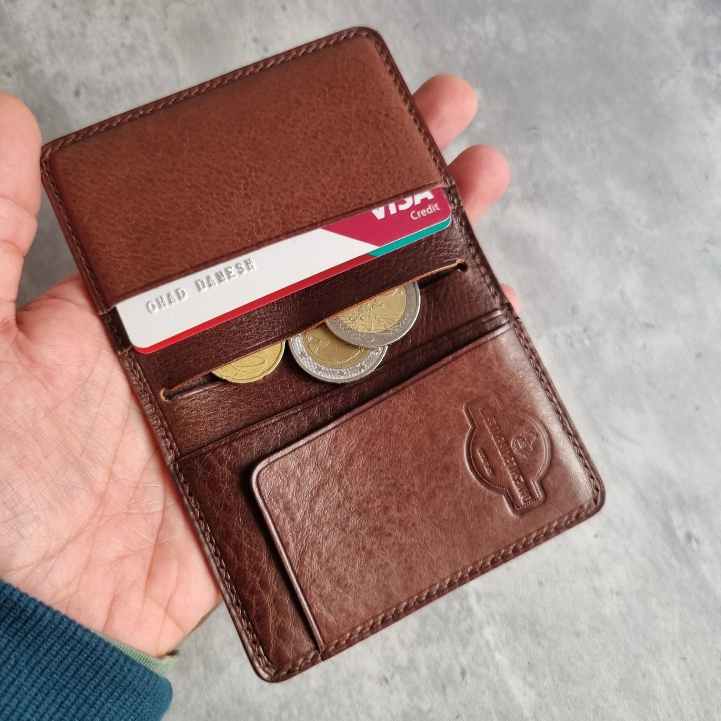 Bjarne wallet | DIY | Pattern Pdf | Leather craft template