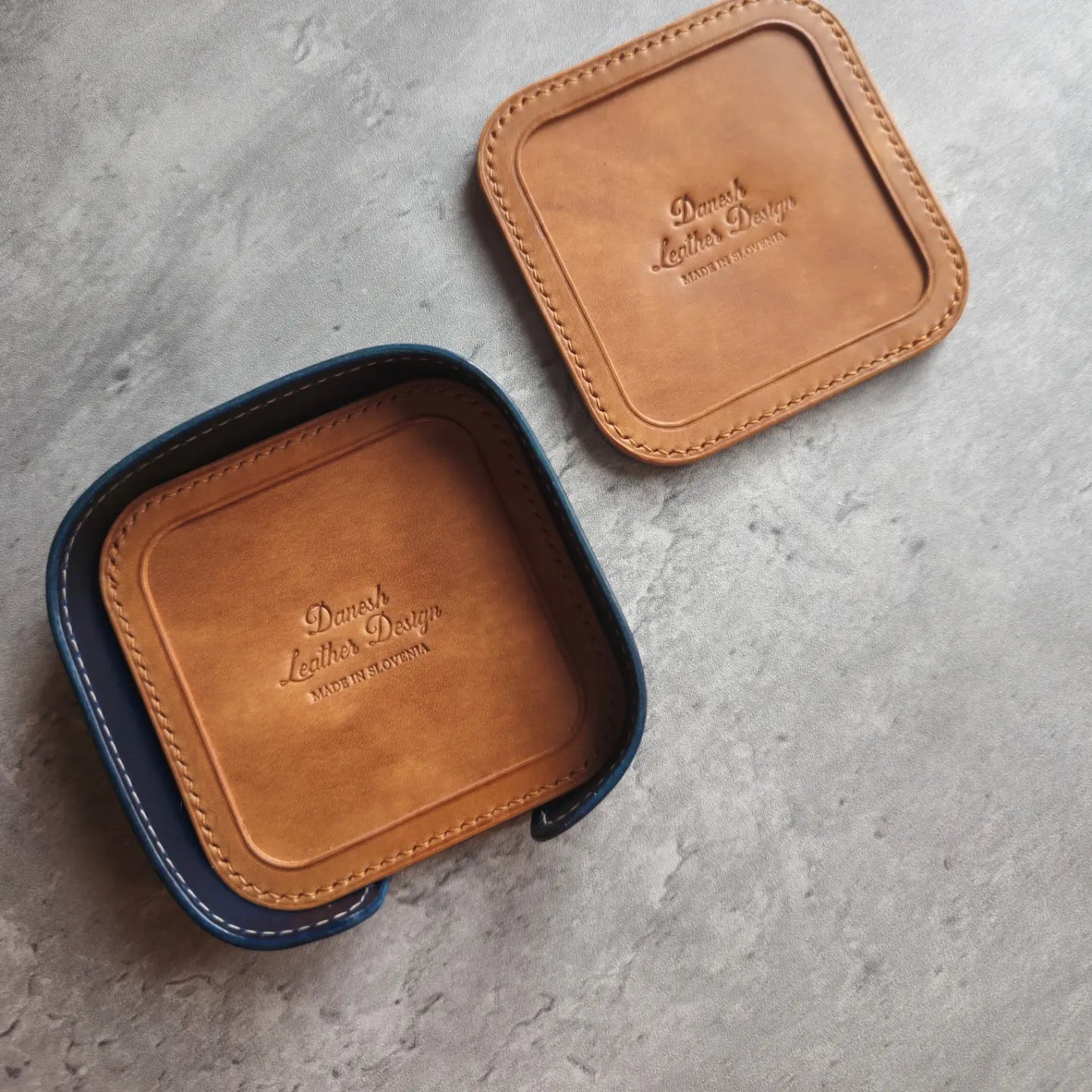 Coasters set | DIY | Pattern Pdf | Leather craft template