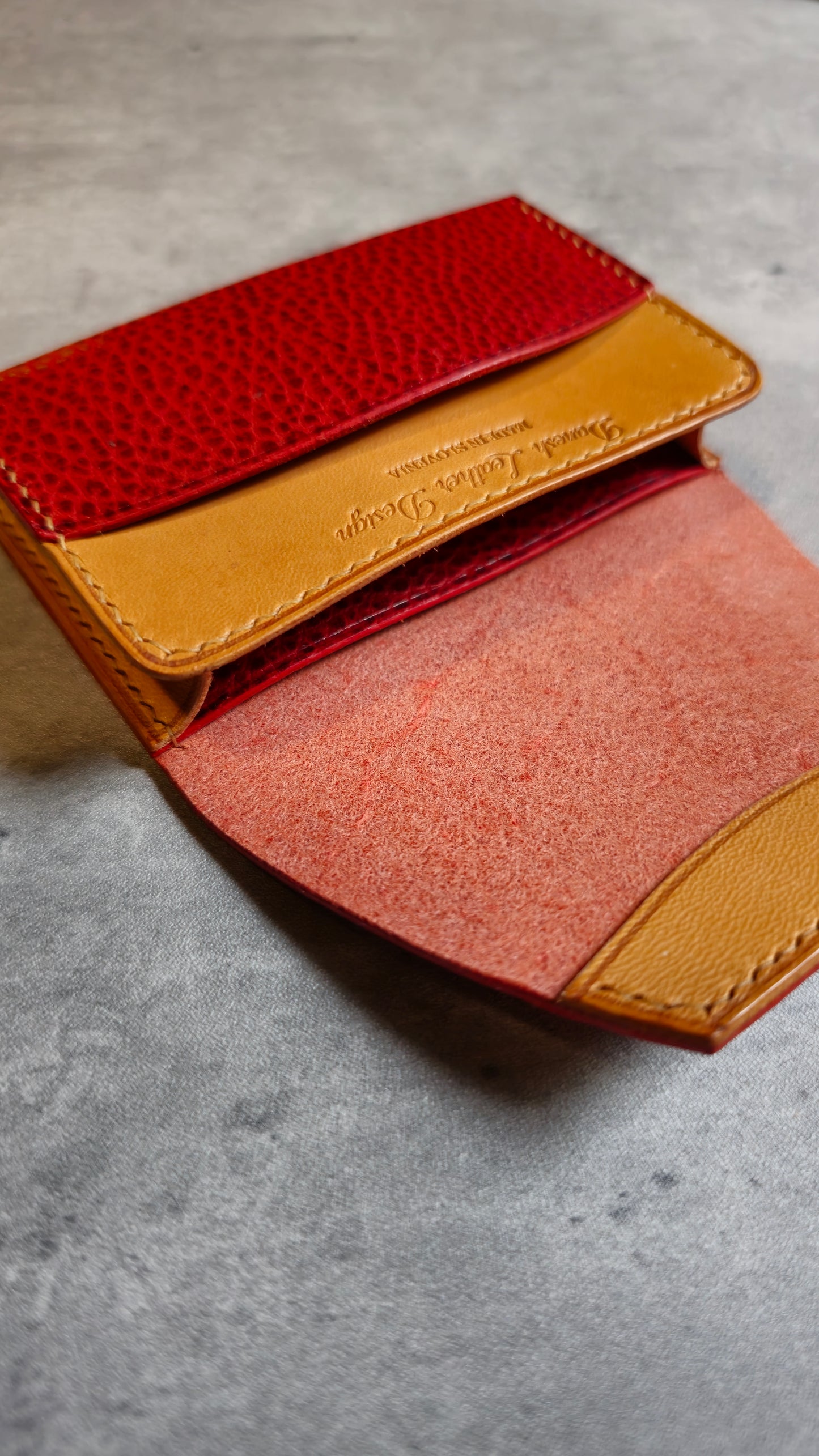 Amalia flap wallet | DIY | Pattern Pdf | Leather craft template