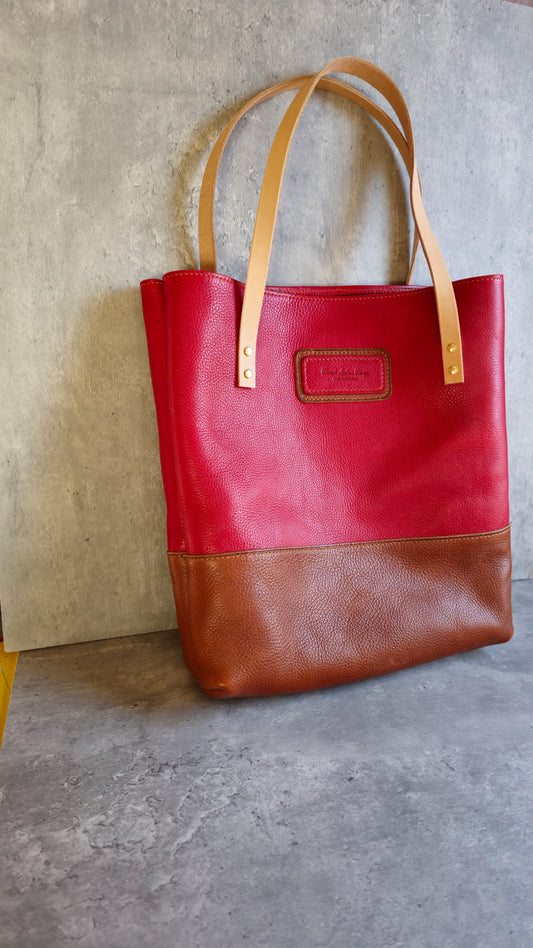 Callista Tote bag  - DIY - Pattern Pdf | Leather craft template