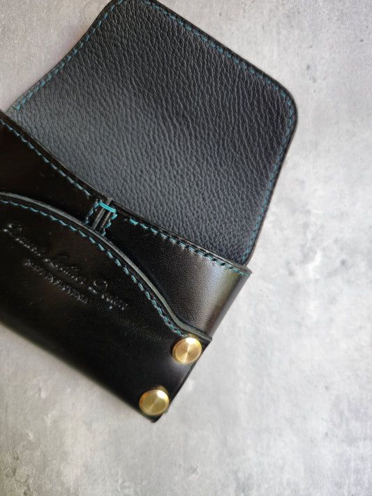 Onyx flap wallet | DIY | Pattern Pdf | Leather craft template