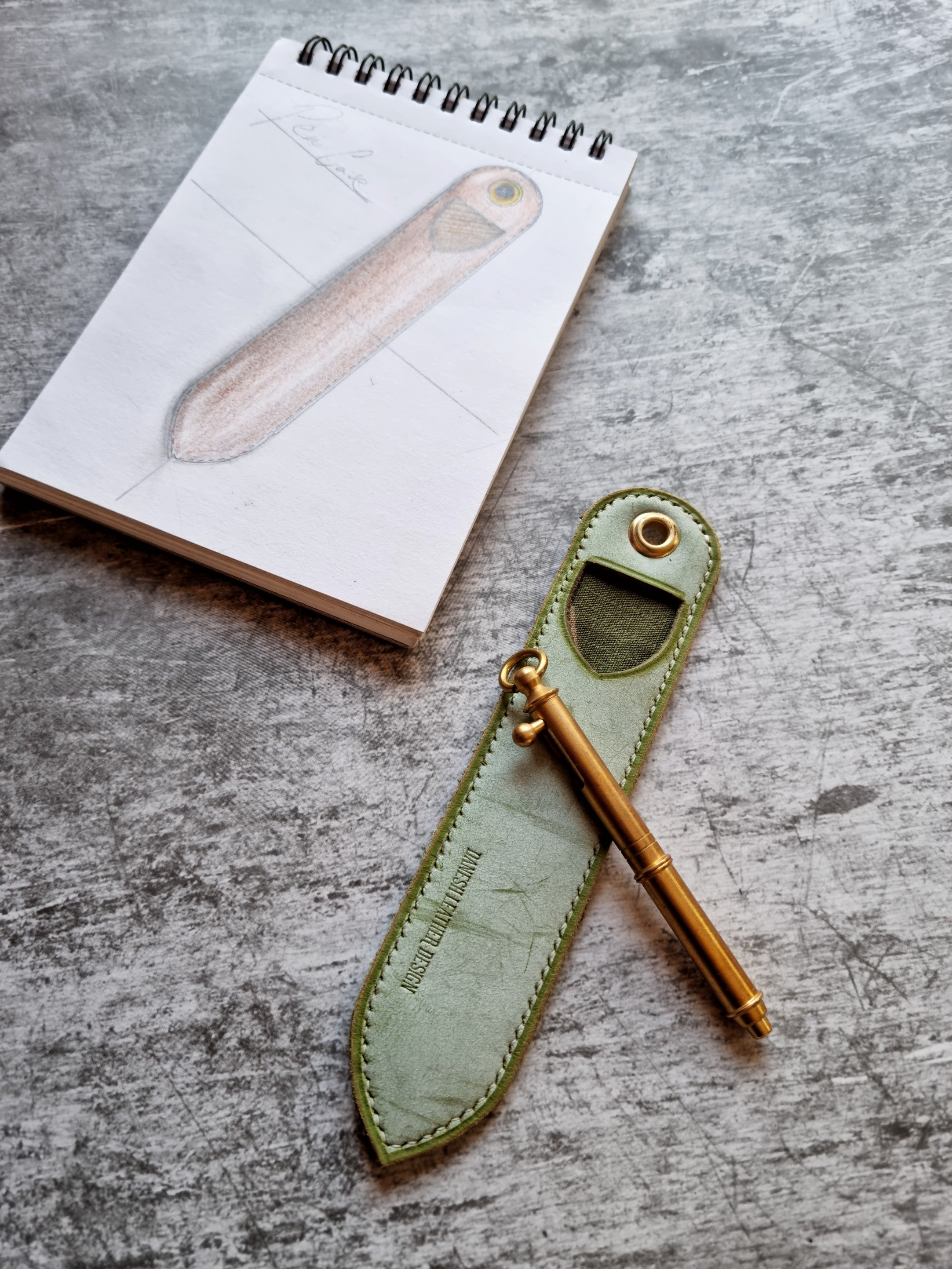 Edc pen case Danesh leather design