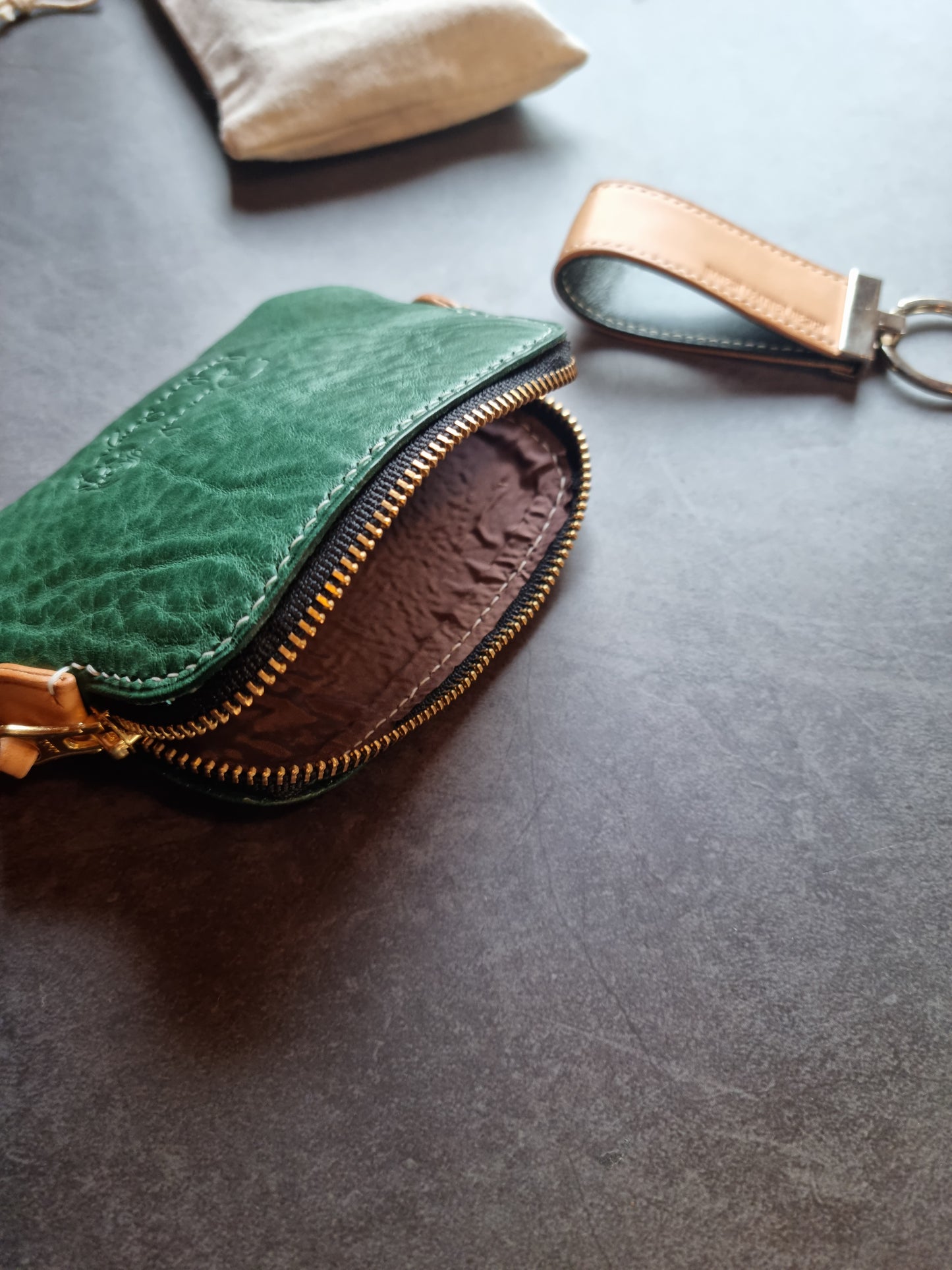 zipper wallet  - Soft multi pouch