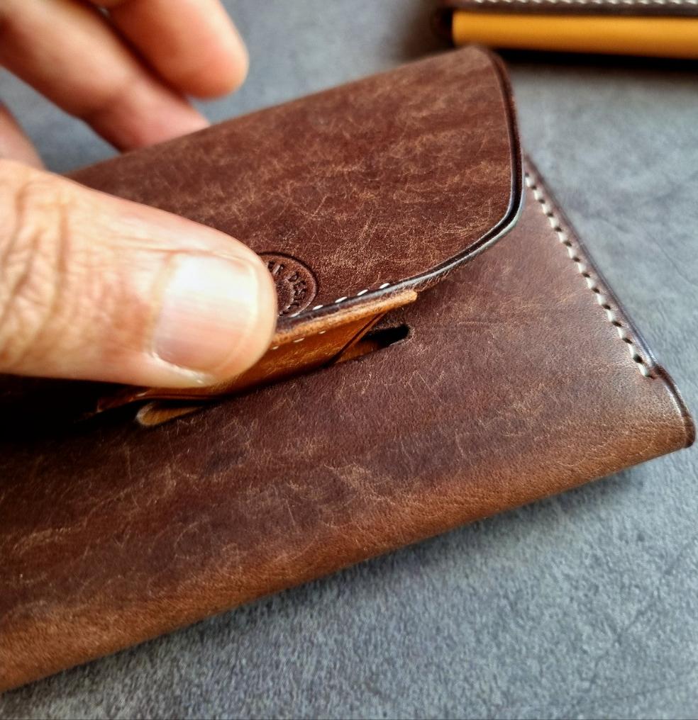 PDF Pattern Leather Long Wallet Flap Wallet Leather DIY 