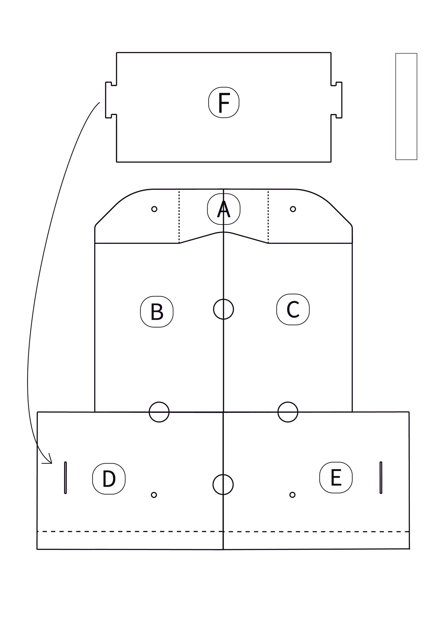 Reha Clutch Bag - DIY - Pattern Pdf