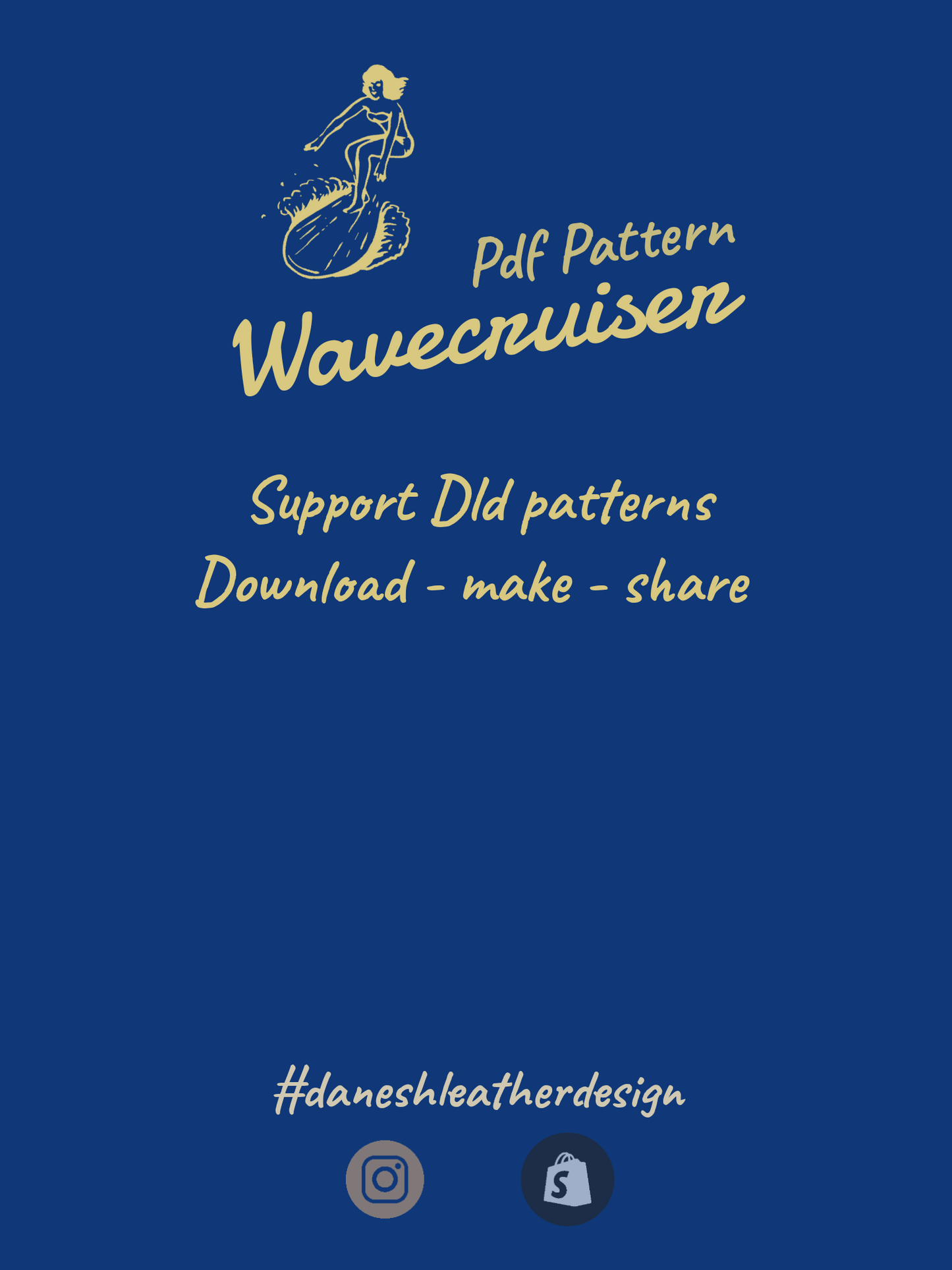 Wavecruiser Bifold pattern pdf